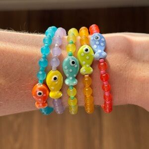 Handmade Free People Inspired Fish Bracelets
